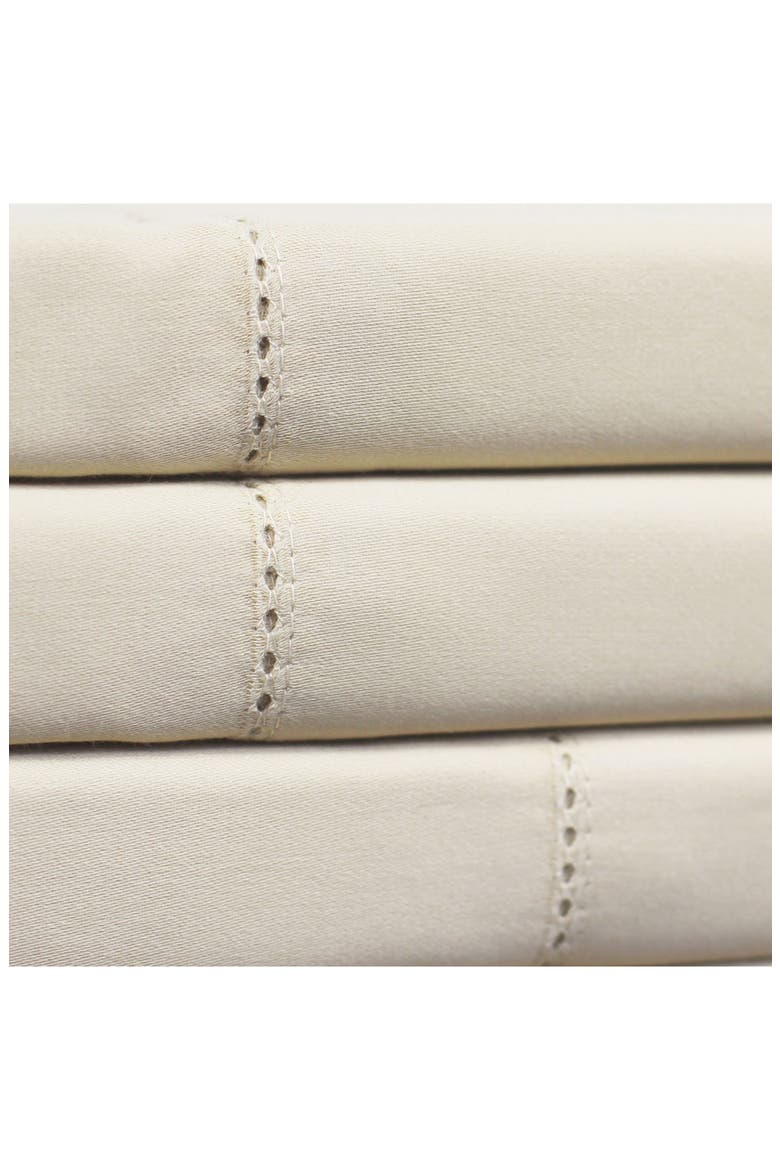 400 Thread Count 100% Supima Cotton Sheet Set, Alternate, color, WHITE