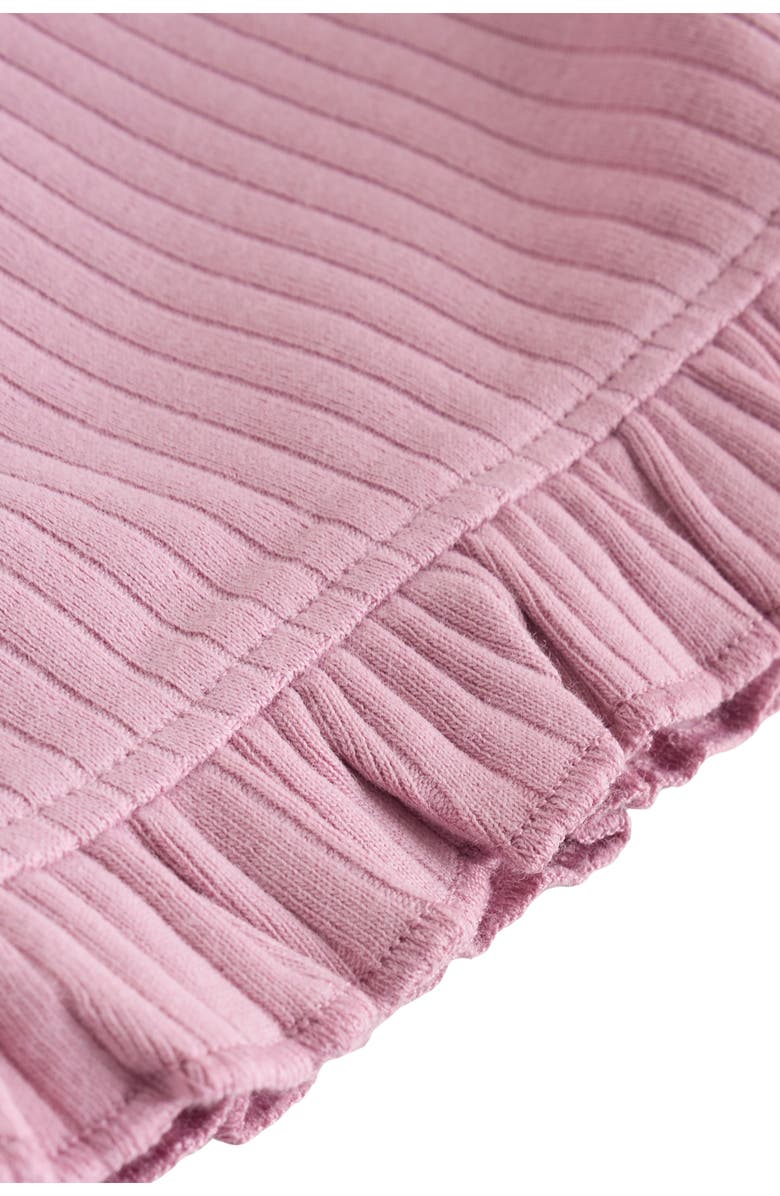 NEXT 4-Pack Stretch Cotton Frill Hem Shorts, Alternate, color, Pink