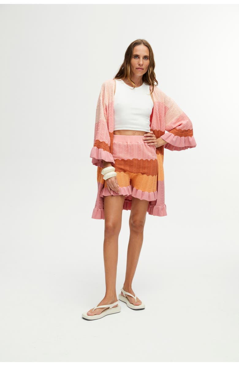 Nocturne High-Rise Flounce Shorts, Alternate, color, 