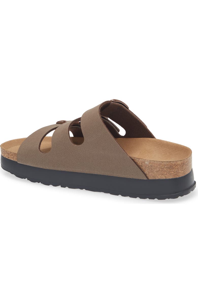 Birkenstock Florida Platform Flex Sandal, Alternate, color, Brown