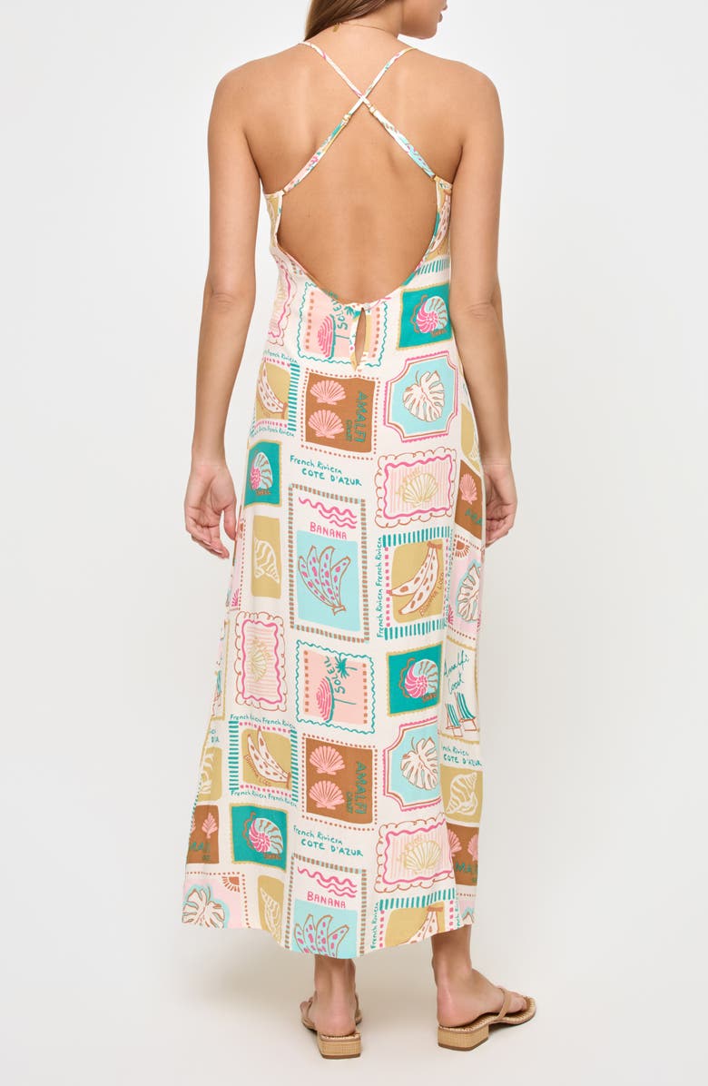 LSPACE Summer Somewhere Print Slipdress, Alternate, color,