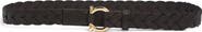 FERRAGAMO Donna Gancio Woven Leather Belt