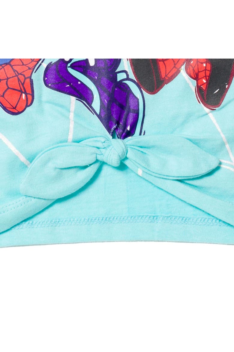 Spidey and His Amazing Friends 2-Piece Long Sleeve T-Shirts, Alternate, color, Ghost Spider Teal