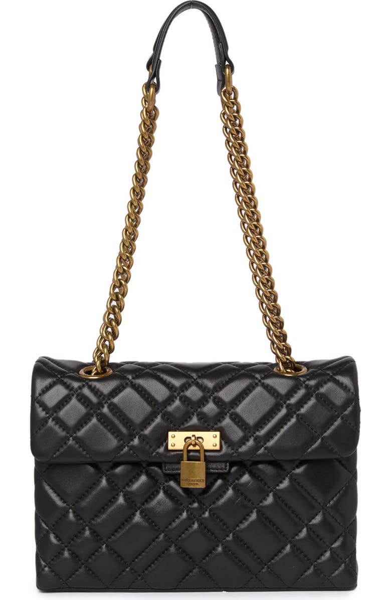 Kurt Geiger Brixton Quilted Lock Bag, Main, color,