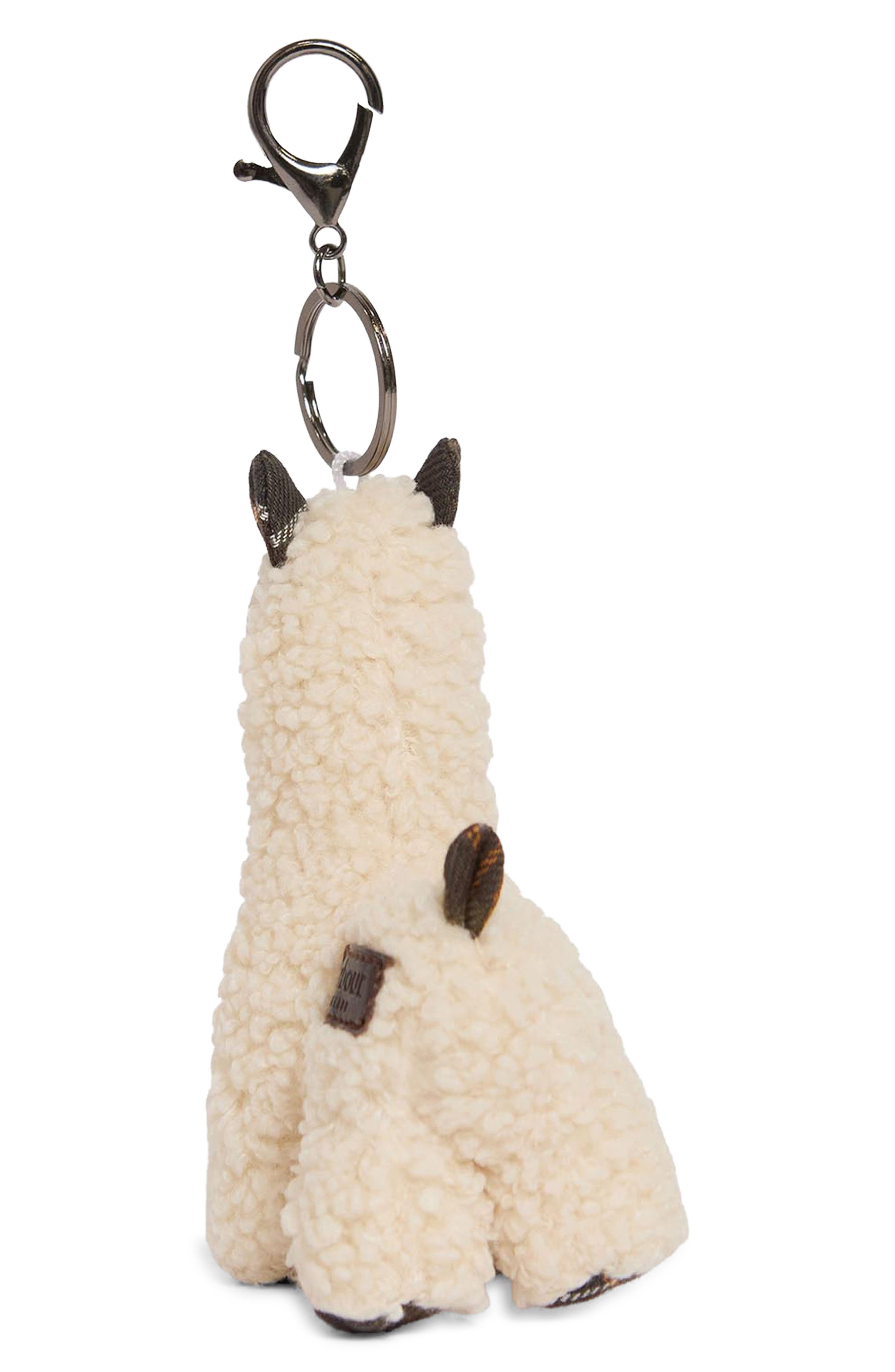 Llama Key Chain & Bag Charm, Alternate, color, LLAMA