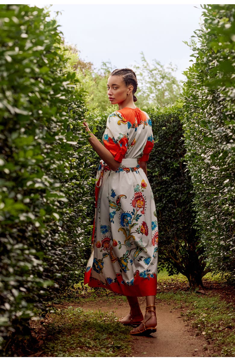 Marie Oliver Rita Wrap Dress, Alternate, color, Cartagena