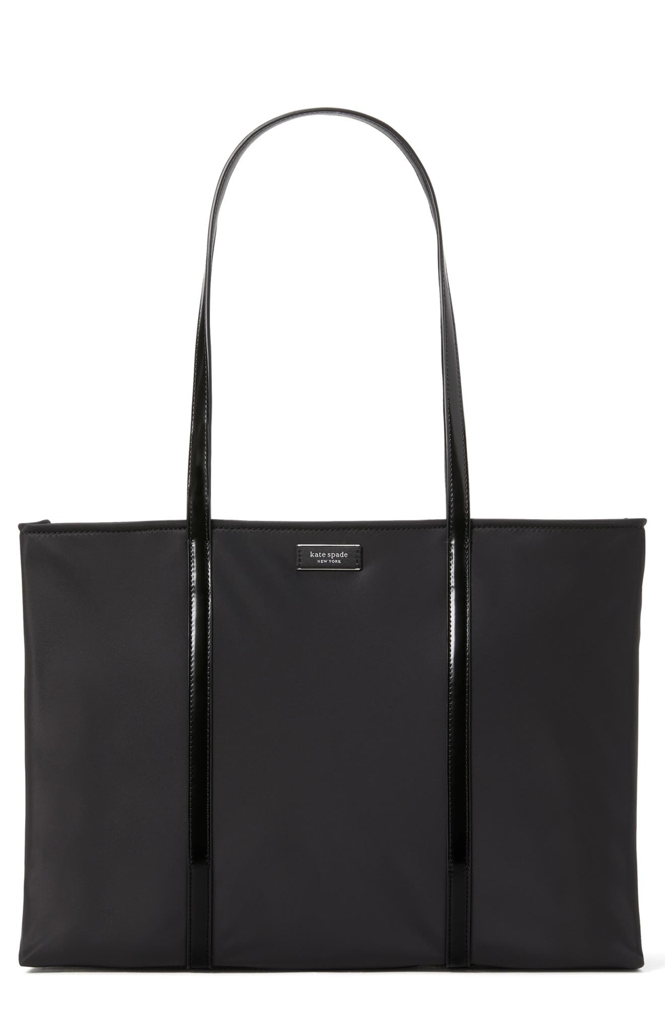 Kate Spade New York medium sam icon recycled nylon tote, Main, color, 