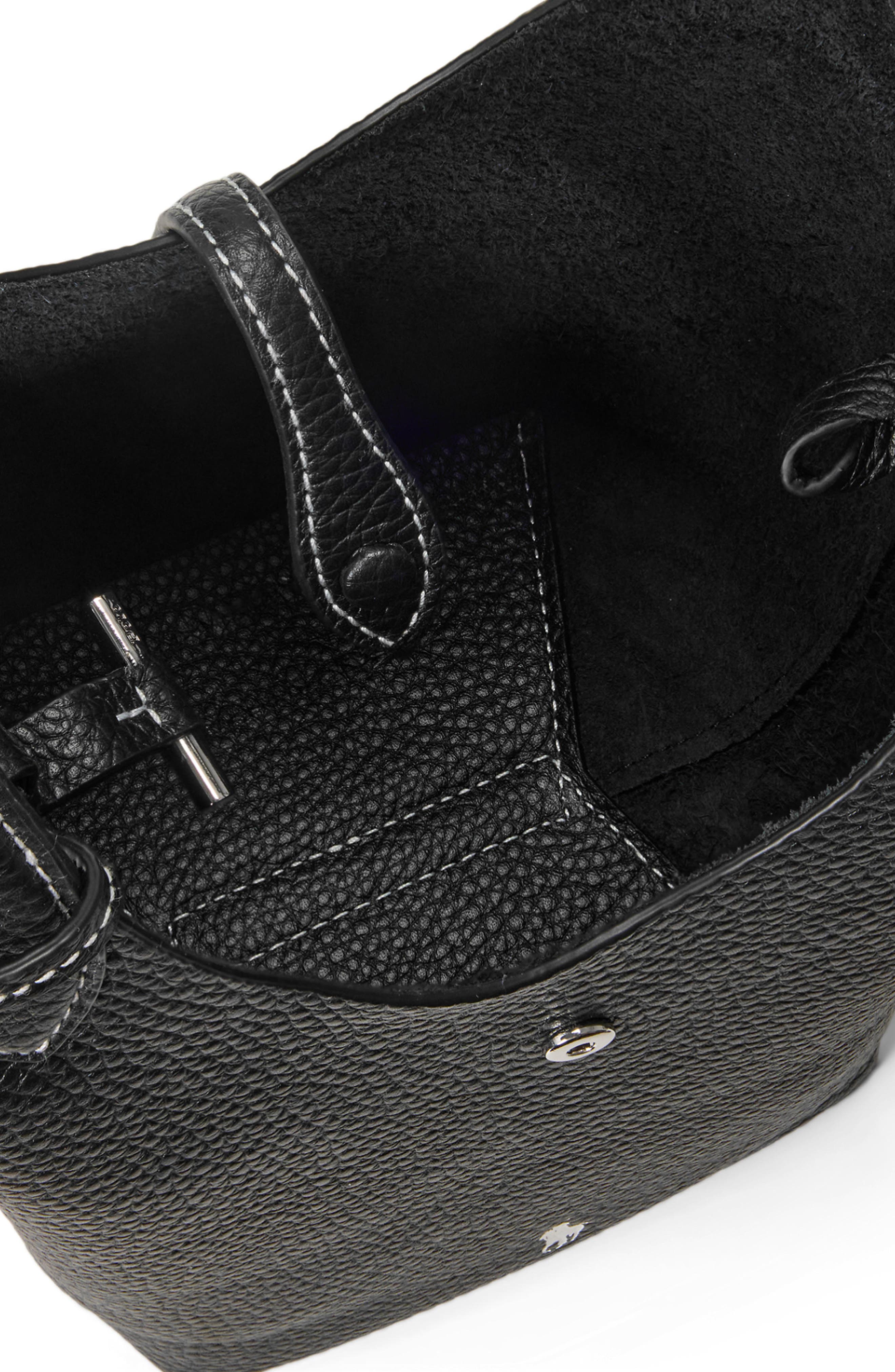 Polo Ralph Lauren Small Polo Play Crossbody Tote, Alternate, color, Black