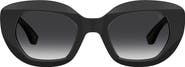Stuart Weitzman 51mm Gradient Butterfly Sunglasses