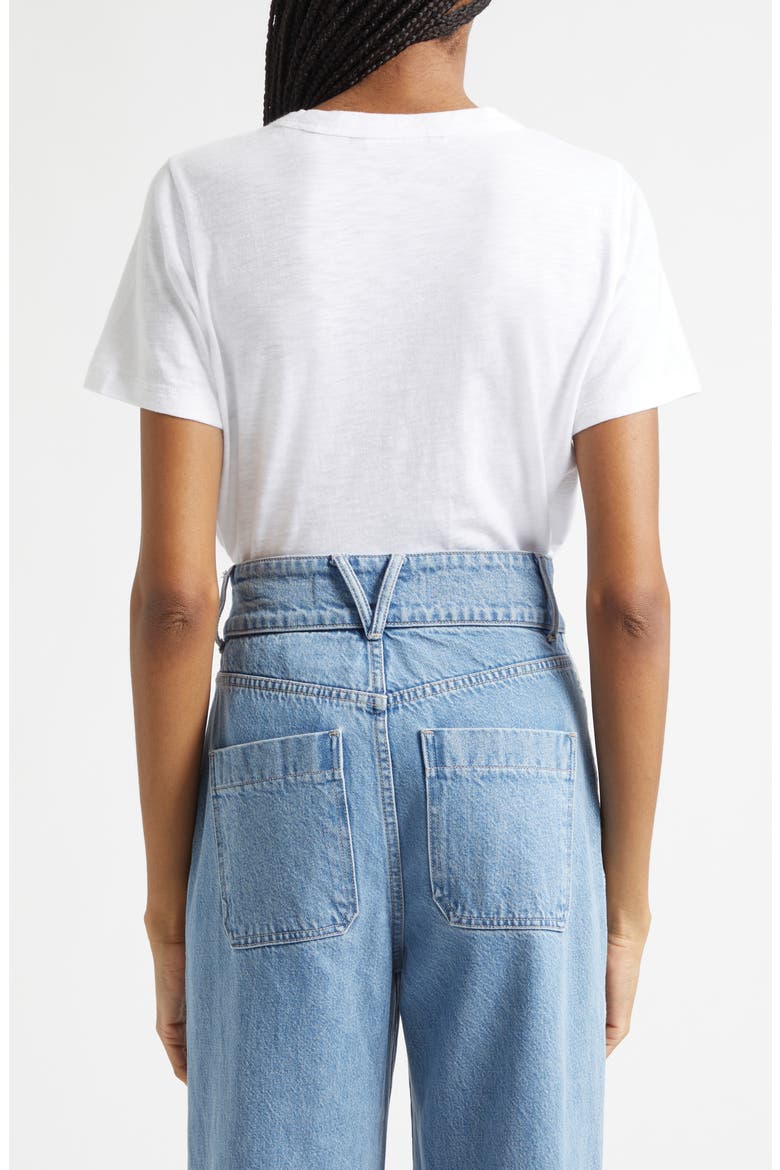 Carla Embroidered T-Shirt, Alternate, color, WHITE