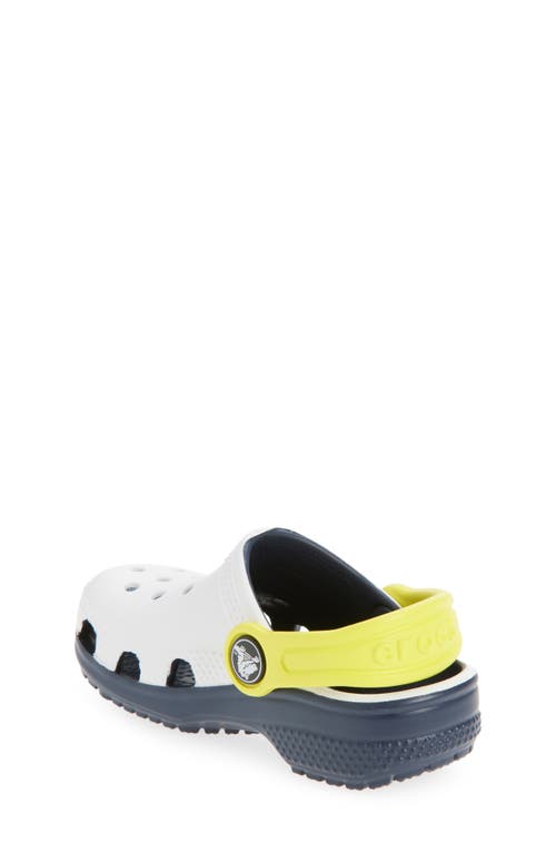 Crocs Kids' Classic Retro Sport Clog In White