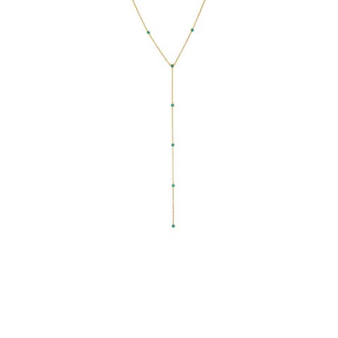 Colored Diamond By The Yard Lariat