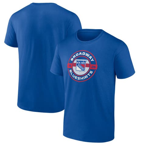 Men's Fanatics Branded Blue New York Rangers Local Domain T-Shirt