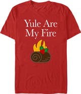 Backstreet Boys Men's Backstreet Boys Yule Are My Fire Graphic T-Shirt