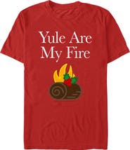 Backstreet Boys Men's Backstreet Boys Yule Are My Fire Graphic T-Shirt