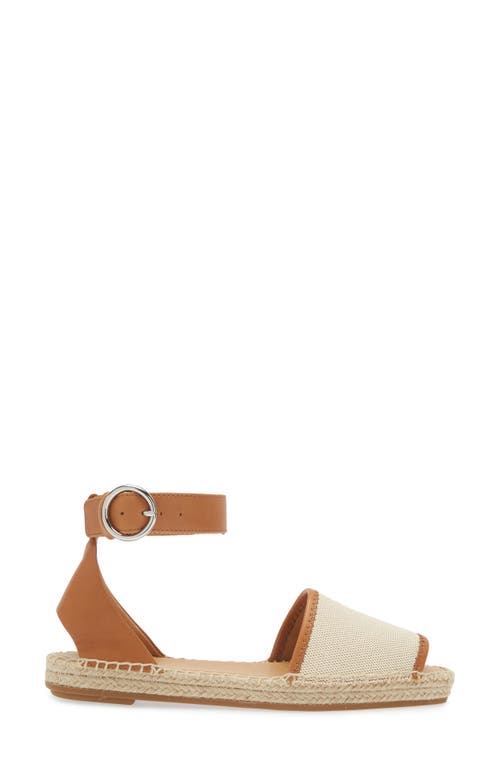 Rag & Bone Anteros Cotton Peep-toe Espadrilles In Natural Leather