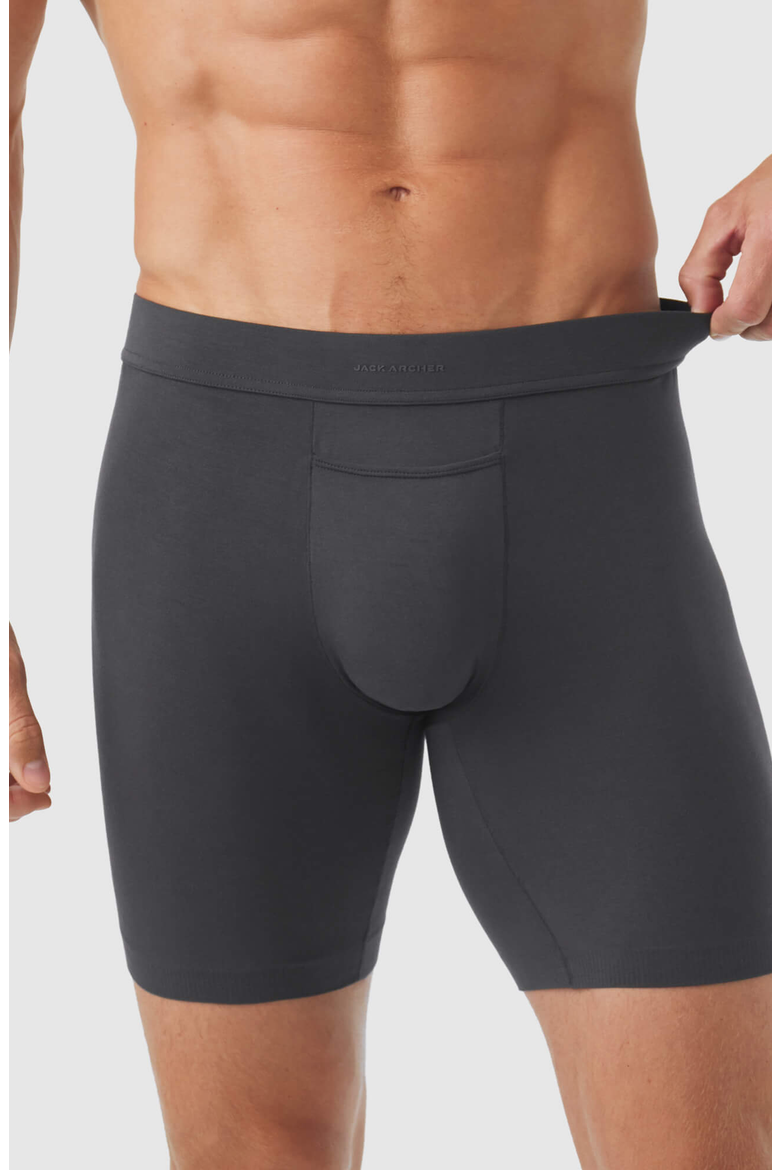 Jetsetter Boxer Brief, Alternate, color, Charcoal Gray