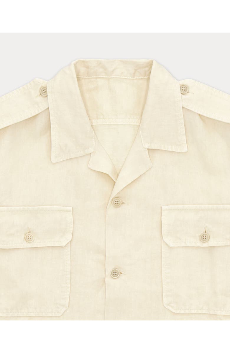 Fortela Bonnie Safari Linen Shirt, Alternate, color, White