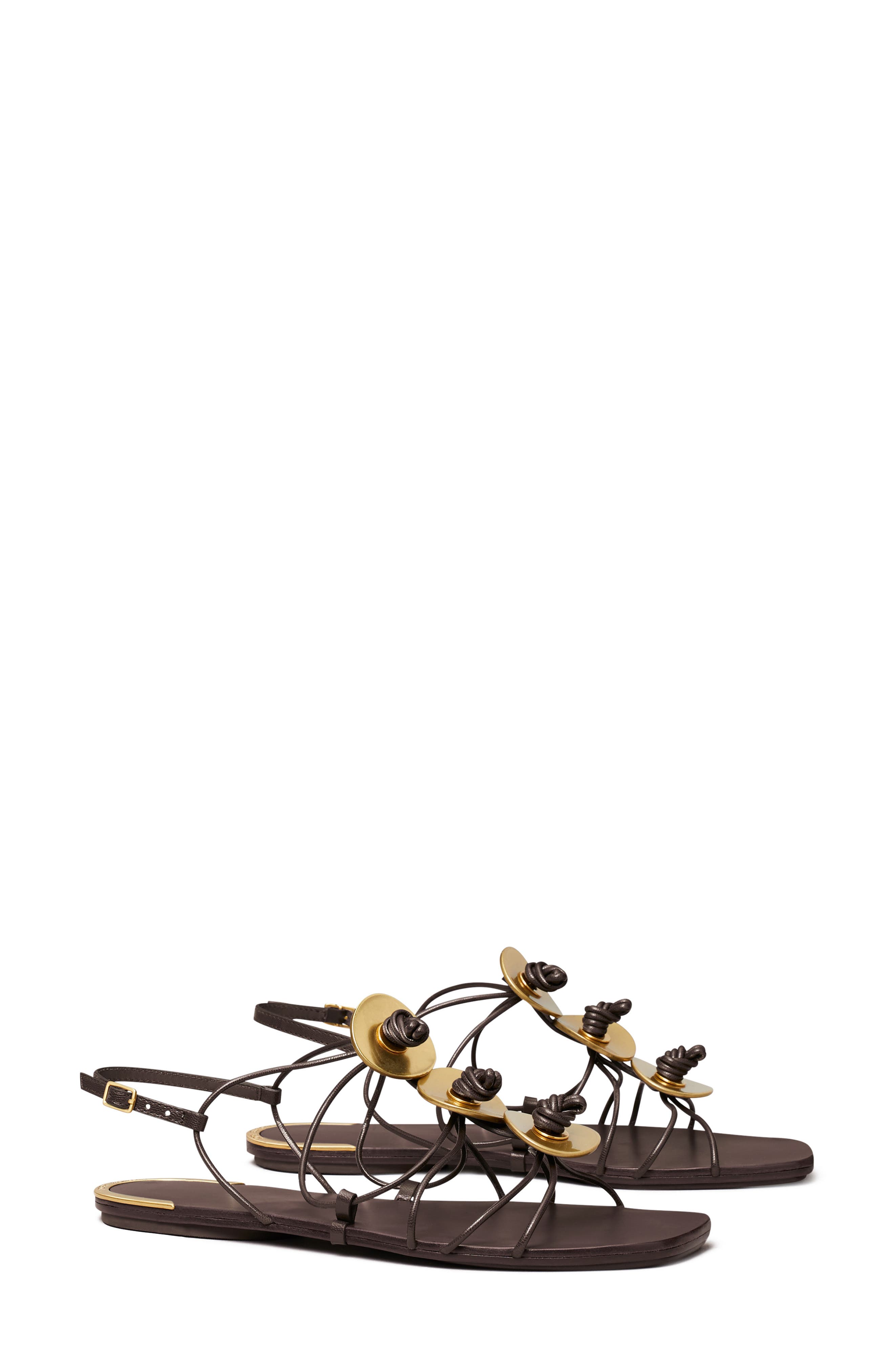 Tory Burch Knotted Slide Sandal, Main, color, 