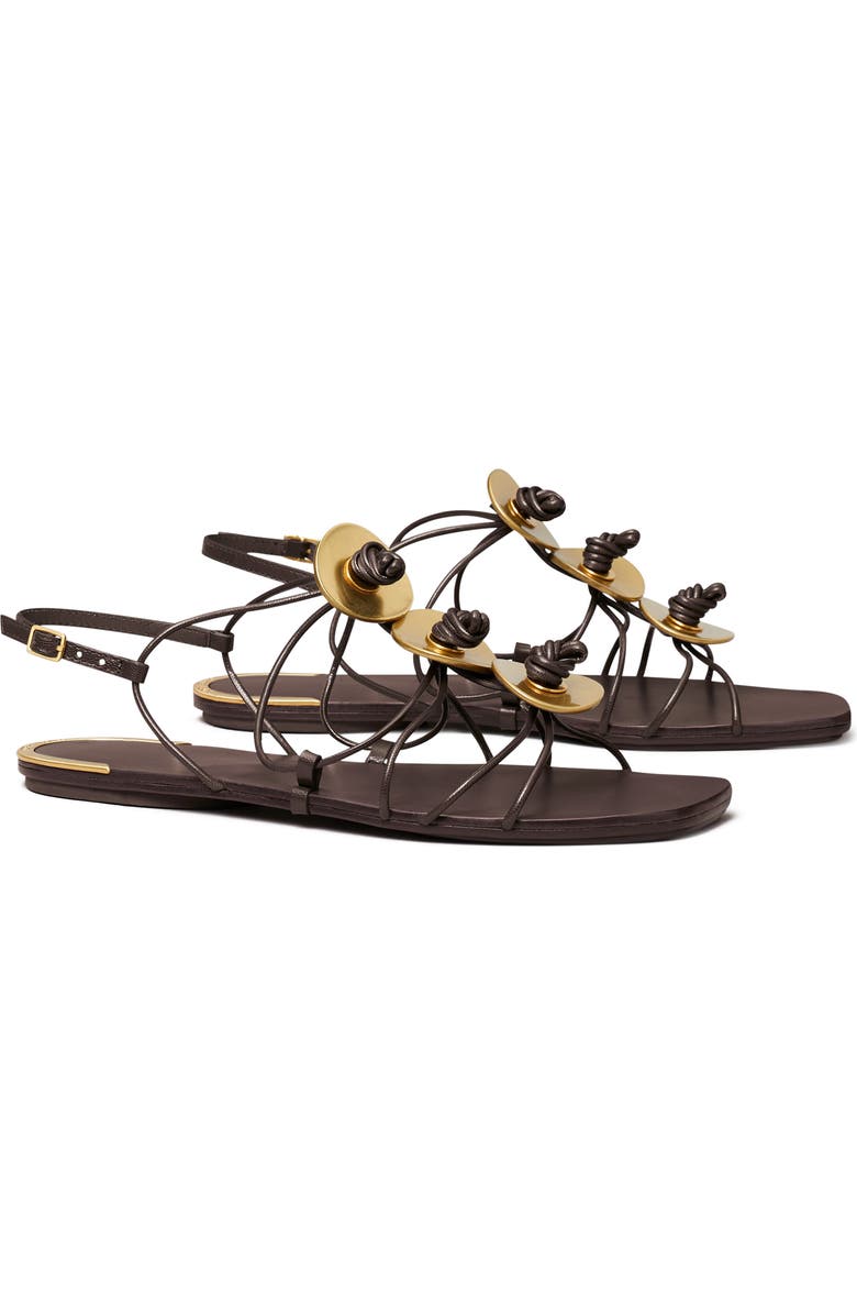 Tory Burch Knotted Slide Sandal, Main, color,