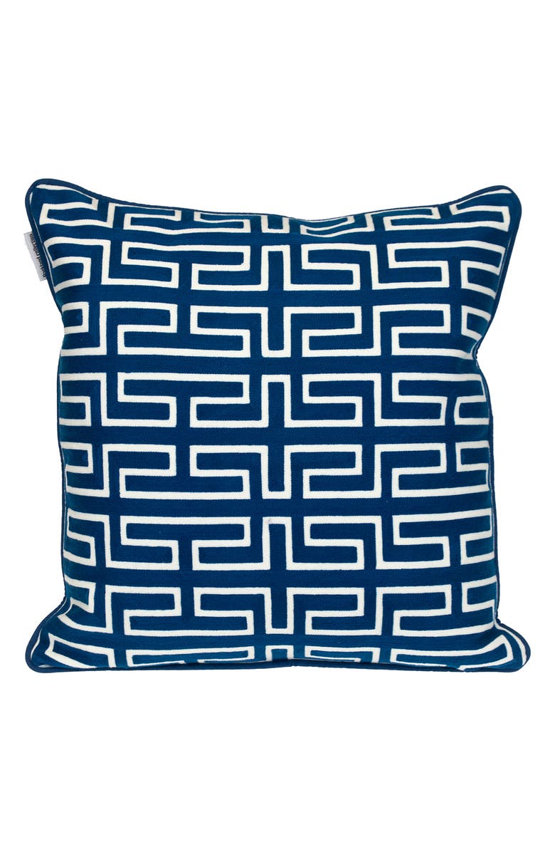 PARKLAND COLLECTION Milo Throw Pillow, Main, color, Blue