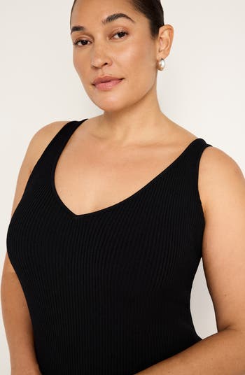 Virgo Sleeveless Rib Sweater Dress