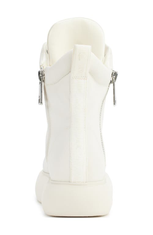 Dkny Aken Sneaker Boot In White