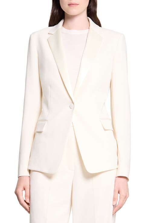Slim Fit One-Button Blazer