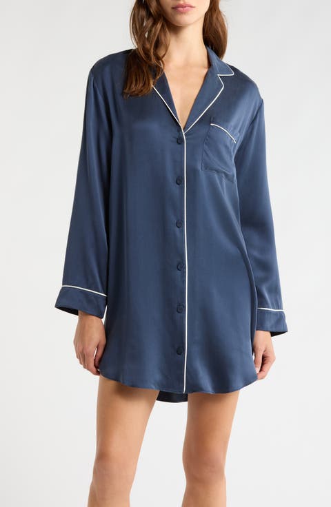 Washable Silk Sleepshirt