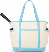 Ame & Lulu Scalloped Tennis Tote