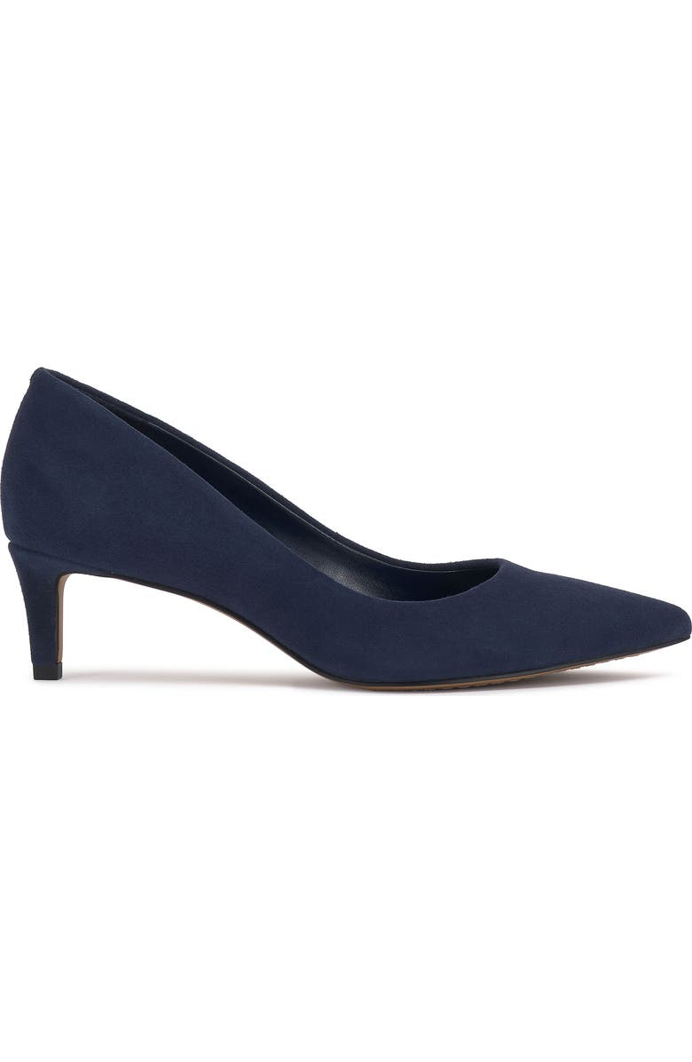 Vince Camuto Kehlia Pointed Toe Pump, Alternate, color, Deep Navy Torsue