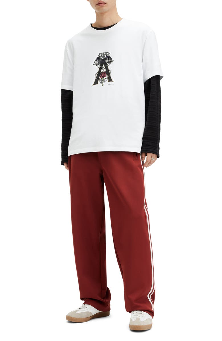 AllSaints Wulfane Graphic T-Shirt, Alternate, color, 