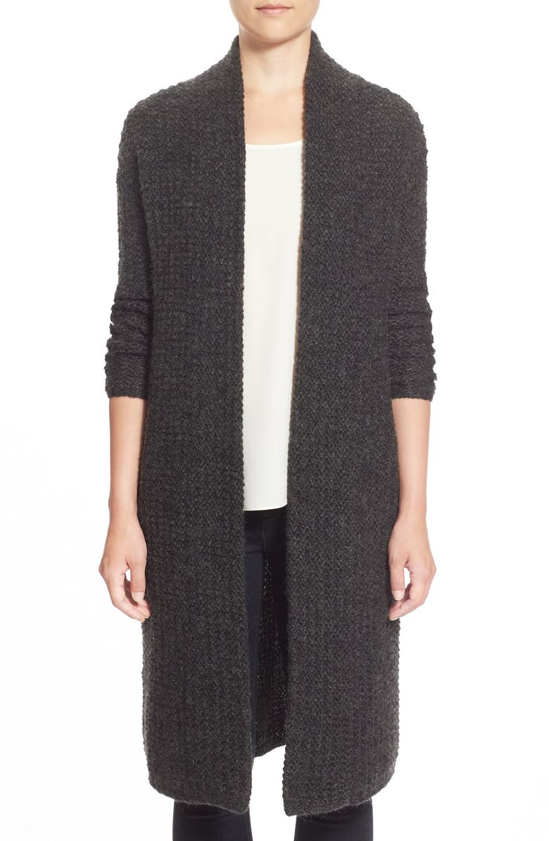 Halogen<sup>®</sup> Open Front Long Cardigan, Main, color, 