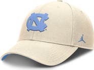 Jordan Brand Men's Jordan Brand Natural North Carolina Tar Heels Rise Primetime Performance Trucker Adjustable Hat