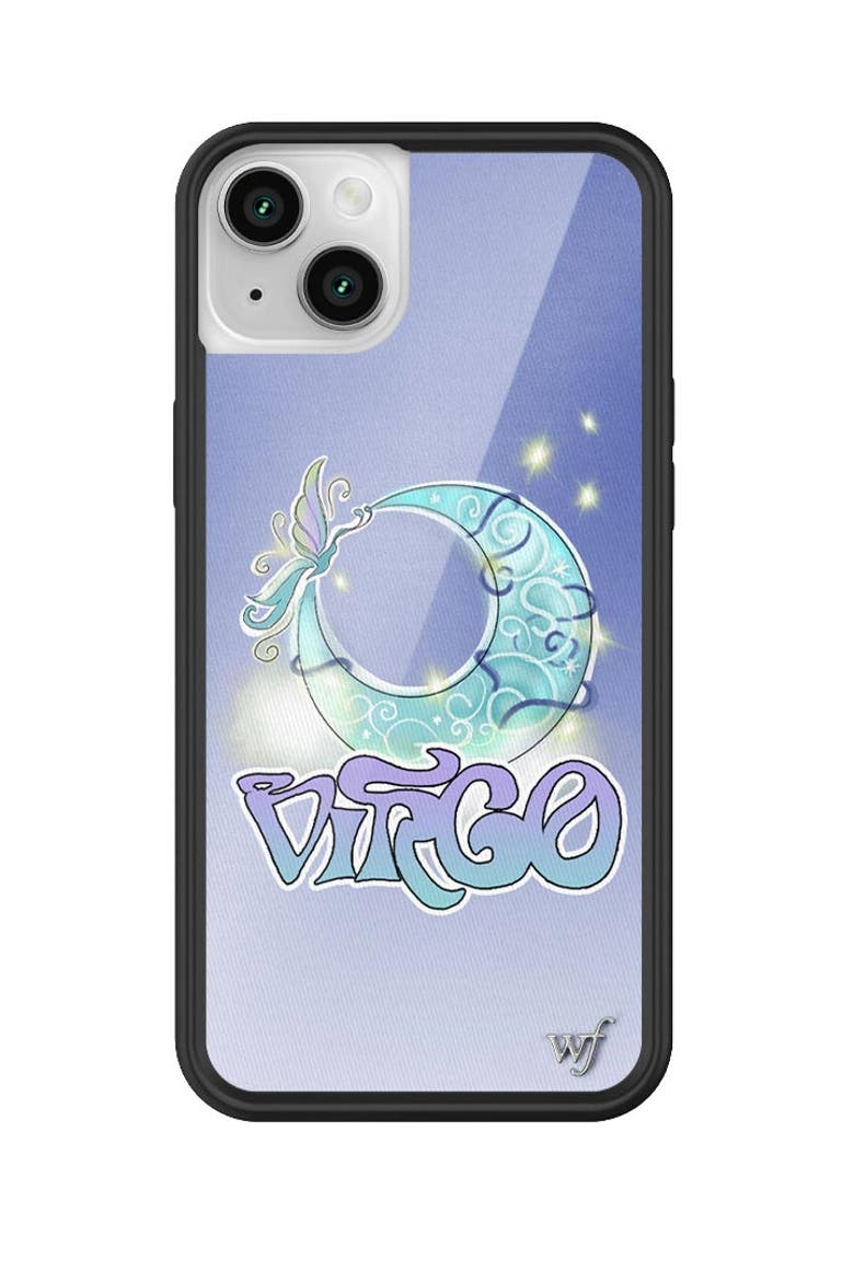 Virgo iPhone Case, Alternate, color, Blue