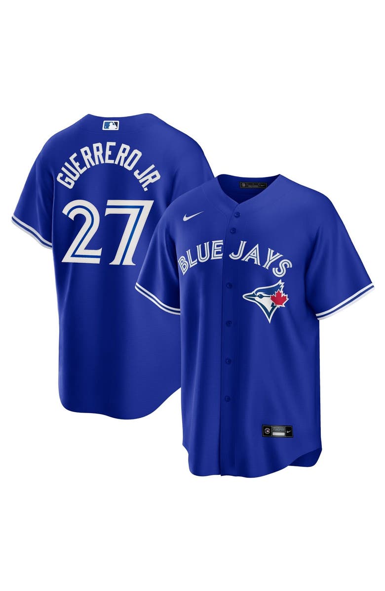 Nike Men's Nike Vladimir Guerrero Jr. Royal Toronto Blue Jays Big & Tall Alternate Replica Player Jersey, Main, color, 