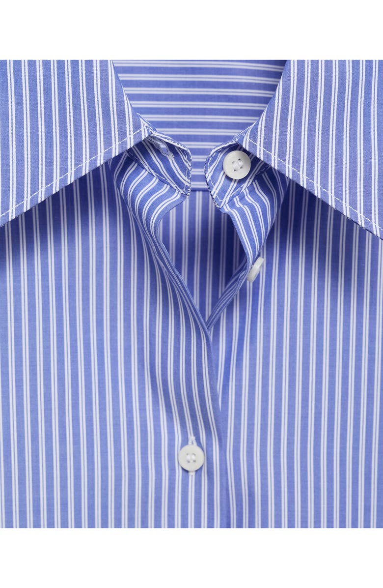 MANGO Stripe Button-Up Shirt, Alternate, color, 