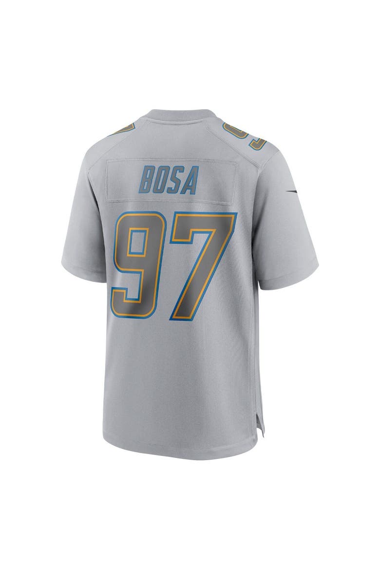 Men's Nike Joey Bosa Gray Los Angeles Chargers Atmosphere Fashion Game Jersey, Alternate, color, Gray