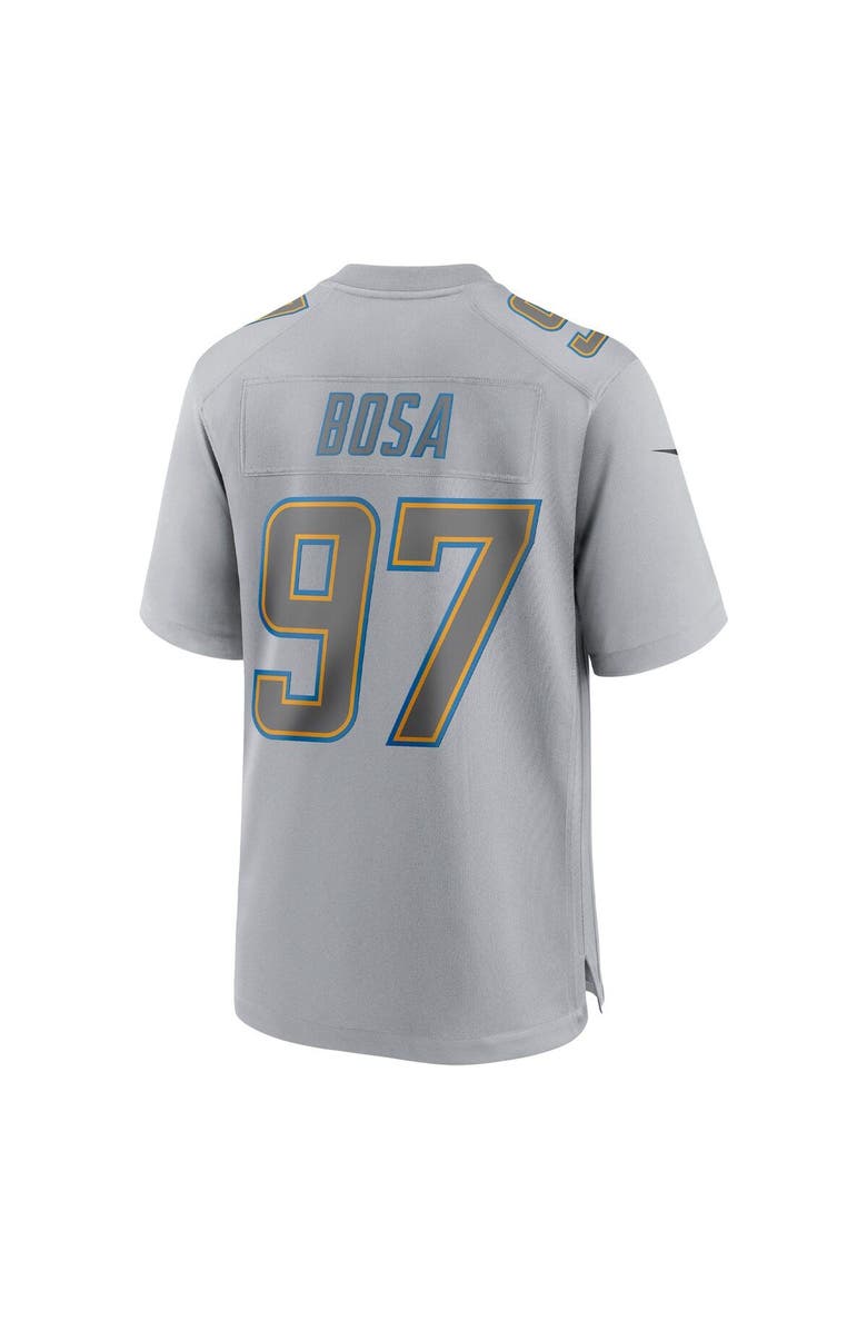 Nike Men's Nike Joey Bosa Gray Los Angeles Chargers Atmosphere Fashion Game Jersey, Alternate, color, 