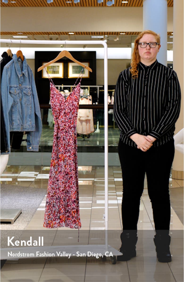 Pia Spot Floral Midi Dress, sales video thumbnail