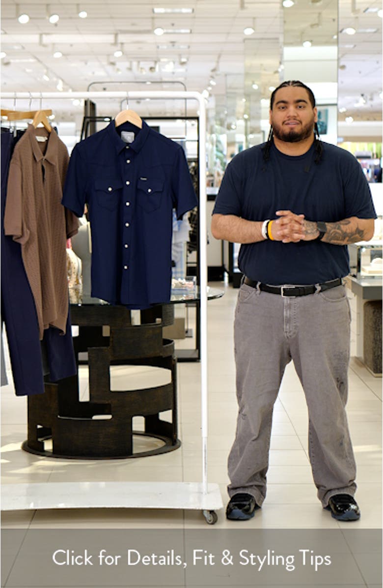 Performance Western Short Sleeve Button-Up Shirt, sales video thumbnail
