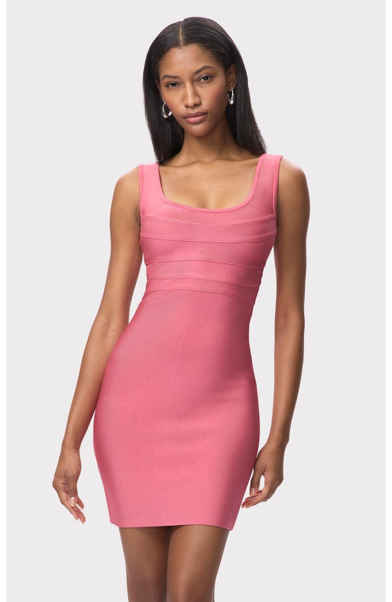 Herve Leger The Amara Dress, Main, color, Bubblegum