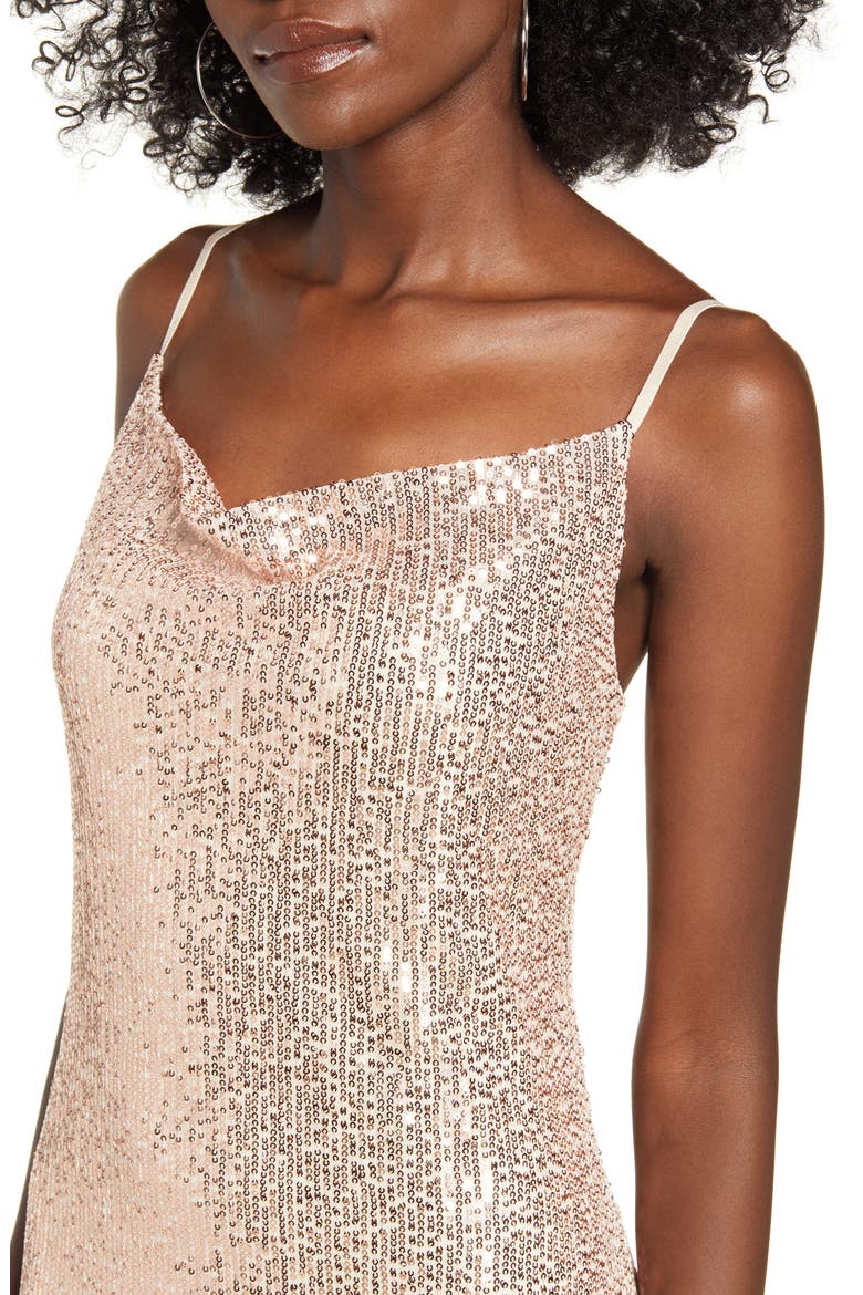 Rhea Sheath Dress, Alternate, color, CHAMPAGNE