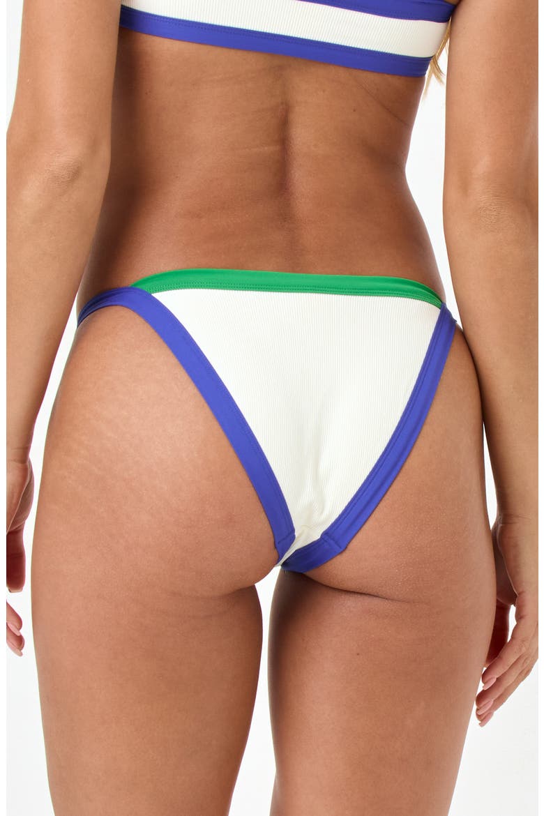 Mackenzie Full Bikini Bottoms, Alternate, color, CREAM CLOVER/ NEBULA