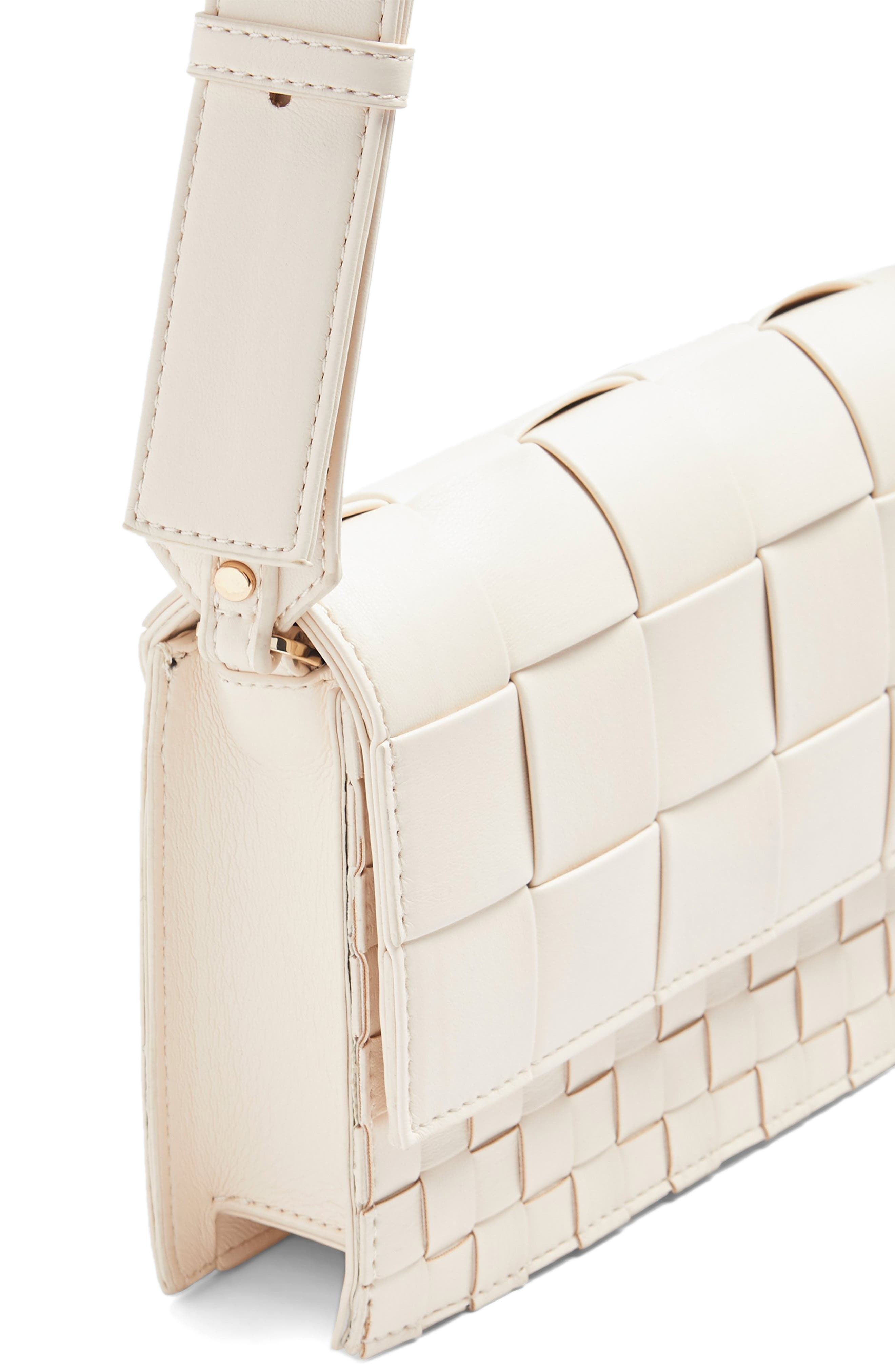 Mixed Weave Crossbody Bag, Alternate, color, STONE