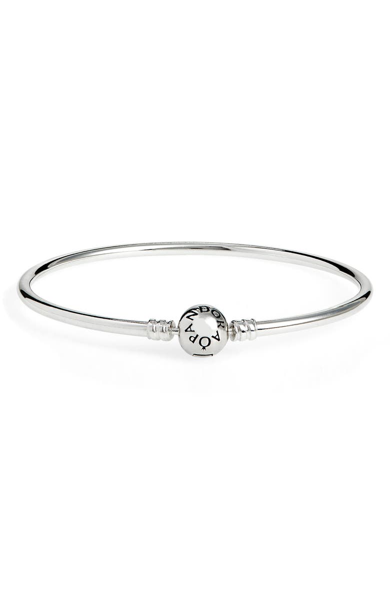 PANDORA Charm Bangle Bracelet, Alternate, color,
