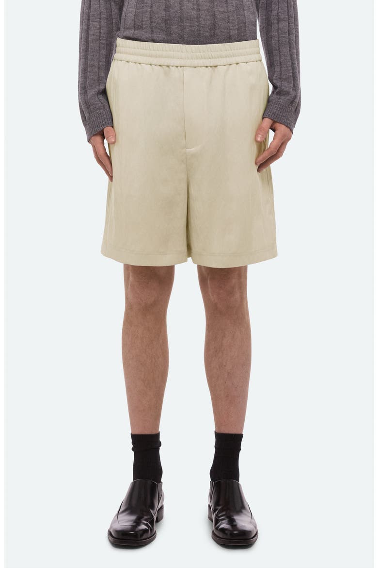 Relaxed Pull-On Shorts, Main, color, IVORY
