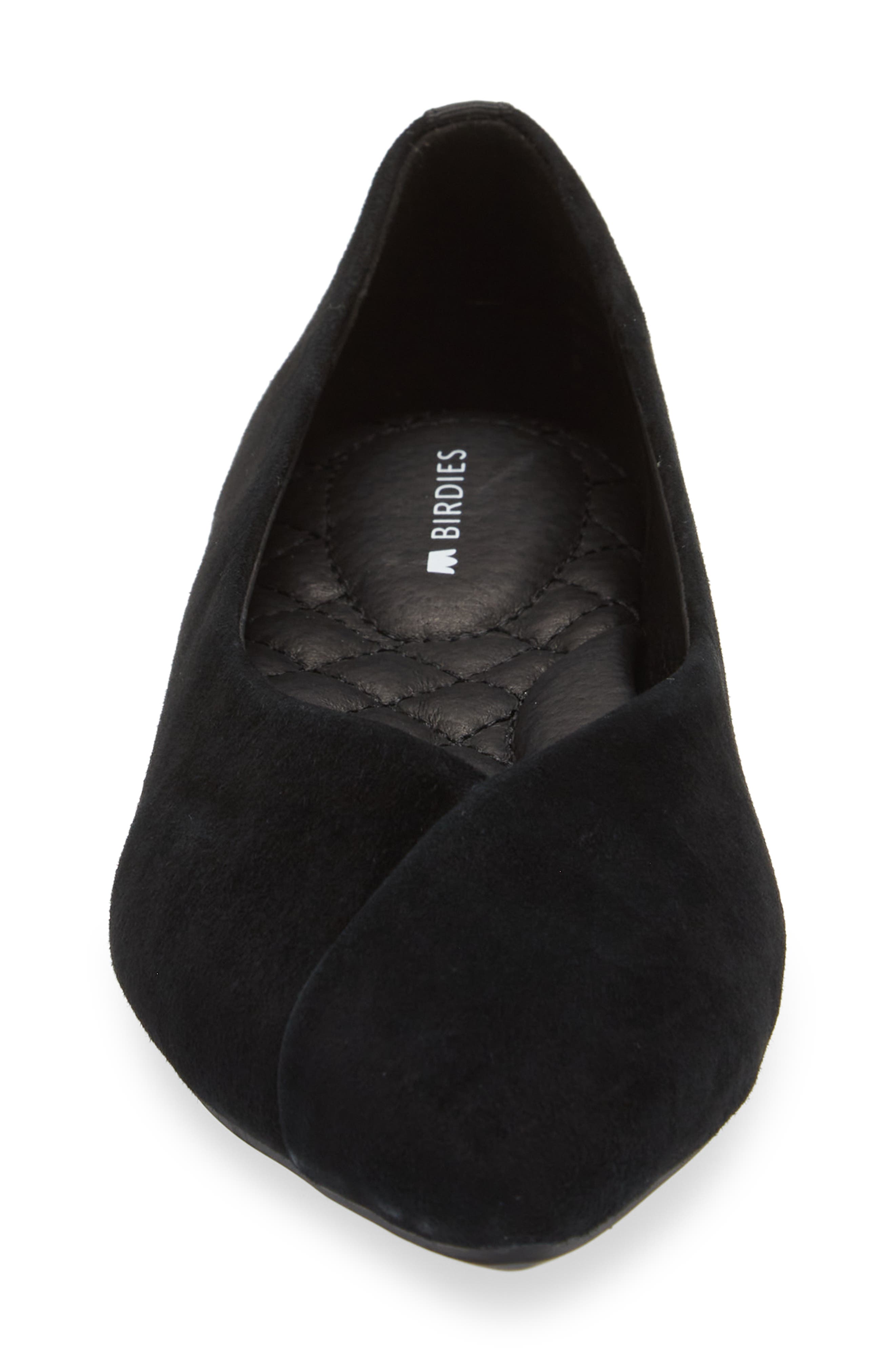 Birdies Goldfinch Suede Ballet Flat, Alternate, color, 