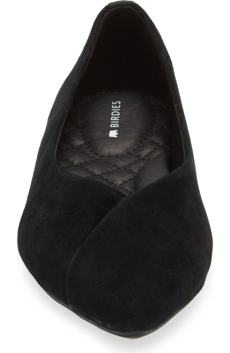Birdies Goldfinch Suede Ballet Flat, Alternate, color,