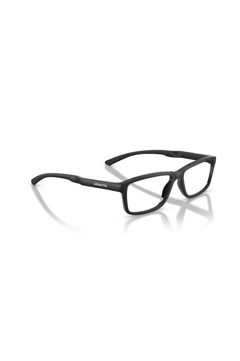 55mm Rectangle optical glasses, Alternate, color, Black